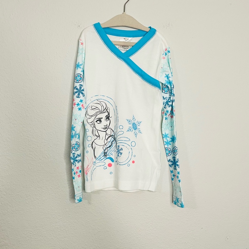 Hanna Andersson x Frozen pj top